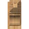 Ekena Millwork Olympic Craftsman Rough Sawn Outlooker, Western Red Cedar, 8"W x 16"D x 16"H OUT08X16X16OLY04RWR - alternate 3